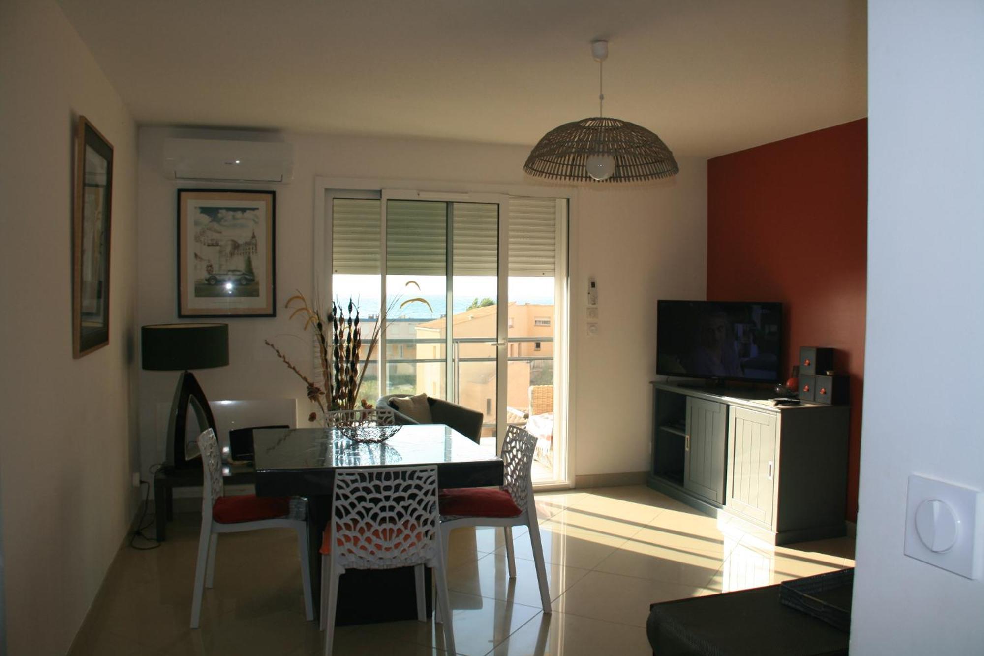 T3 Vue Mer 100M De La Plage Wifi Et Parking Saint-Pierre-la-Mer  외부 사진