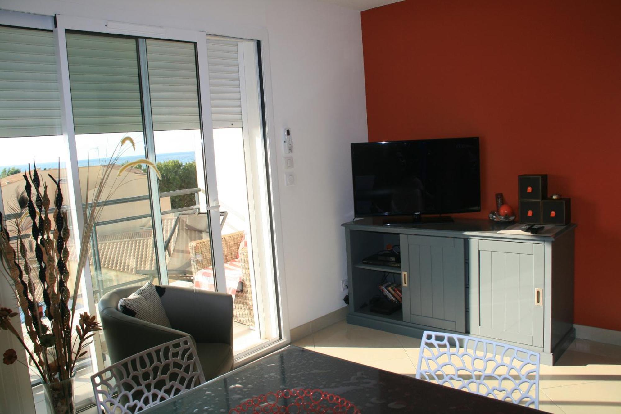 T3 Vue Mer 100M De La Plage Wifi Et Parking Saint-Pierre-la-Mer  외부 사진